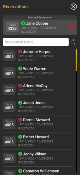 Infor Reservations_SMSV_Screen1